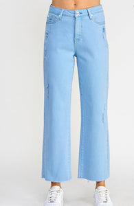 Chelsea Chambray Crops