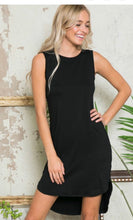 Load image into Gallery viewer, Havanna Hi low Dress -Black
