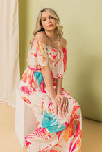 Load image into Gallery viewer, Summer Print Maxi Dress
