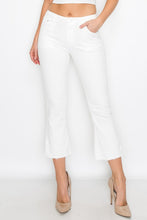 Load image into Gallery viewer, Layla White denim Crops