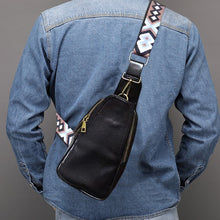 Load image into Gallery viewer, Vegan Leather Cross body with Guitar Strap