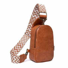 Load image into Gallery viewer, Vegan Leather Cross body with Guitar Strap