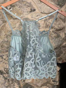 Olive Stone Lace Bralette
