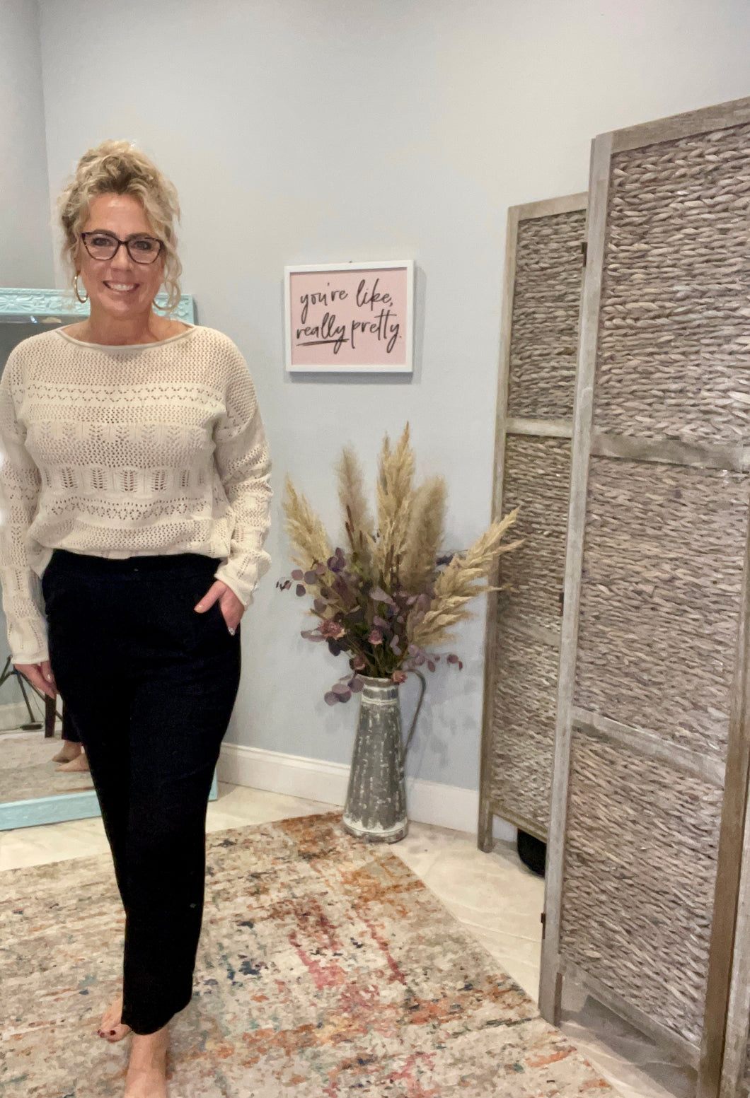 Natural Dolman Sweater