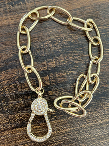 Penny chain bracelet